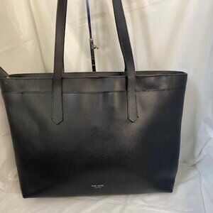 Kate Spade Pebbled Leather Large Tote/Computer Bag in Black